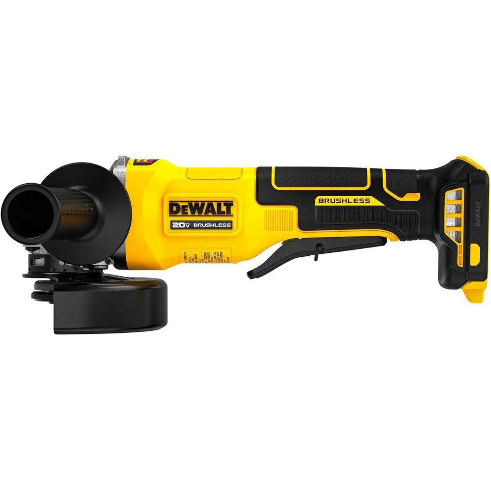 imageDEWALT 20V MAX Cordless 4 12 Inch PaddleSwitch Grinder Bare Tool Only DCG408B