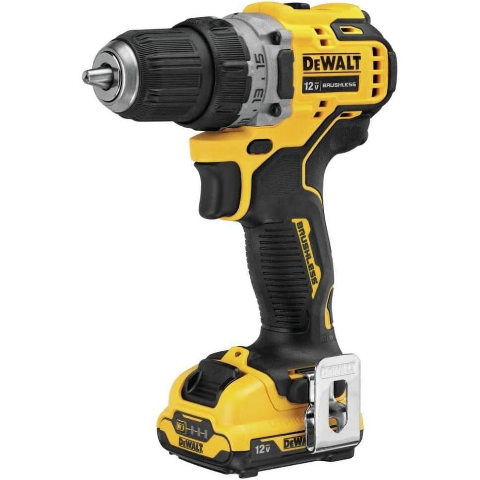 imageDEWALT XTREME 12V MAX Cordless DrillDriver Kit 38Inch DCD701F2