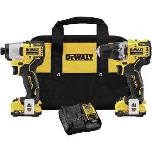DEWALT XTREME 12V MAX* Cordless Drill Combo Kit (DCK221F2)