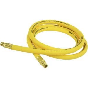 DeWalt DXCM012-0209 3/8” x 6’ Premium Hybrid Lead-In Hose , Yellow