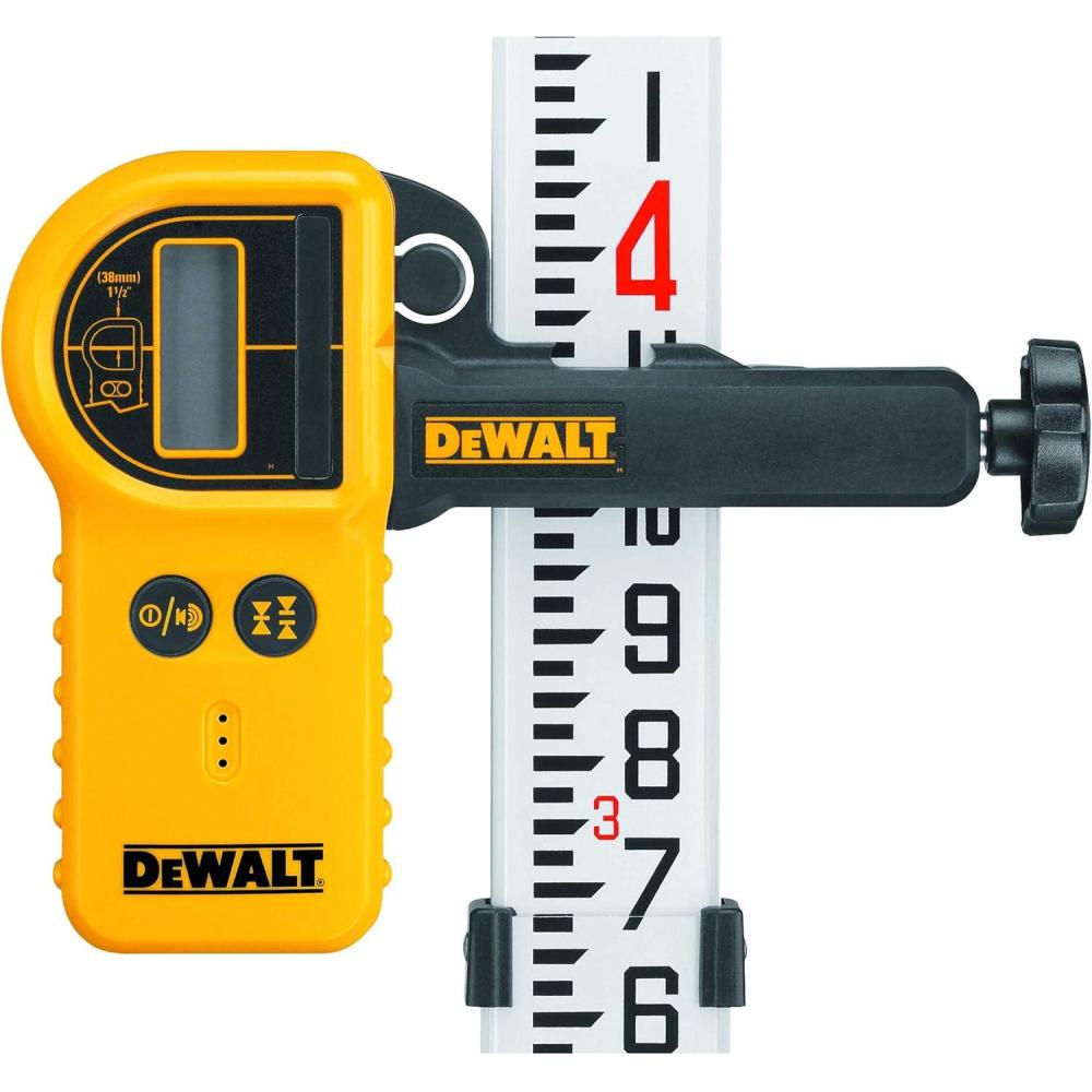 imageDEWALT Laser Detector For Rotary Lasers and Clamp DW0772