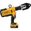 imageDEWALT 20V MAX Cordless Plumbing Pipe Press Tool Kit with Crimping Heads Pro Press Tool For Copper Pipe and Stainless Steel Pipes 1  2 Batteries and Charger Included DCE200M2K