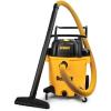 imageDEWALT DXV16PA 16 Gallon Poly WetDry VacAcc 65HP Shop Vacuum WetDry for JobsiteWorkshop Yellow