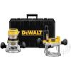imageDEWALT Router FixedPlunge Base Kit Variable Speed 12Amp 214HP DW618PK
