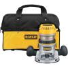 imageDEWALT Router Variable Speed Fixed Base 214 HP DW618K  YellowRouter