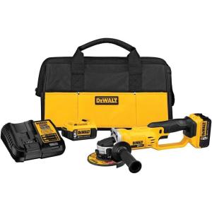 DEWALT 20V MAX* Angle Grinder Tool Kit, 4-1/2-Inch (DCG412P2)