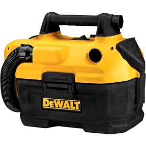 DEWALT 20V MAX Cordless Shop Vac, Wet Dry Vacuum Cleaner, Portable 2 Gallon Wet Dry Vac, Strong Suction Shop Vacuum with Hepa Filter, Tool Only (DCV580H)