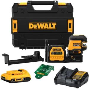 DEWALT 20V/12V MAX Laser Level, 3 x 360, Green, Bare Tool Only (DCLE34030GB)(Laser)