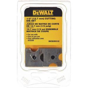DEWALT DCS35012 1/2″ Replacement Cutting Die Set