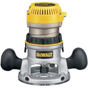 DEWALT Router, Fixed Base, 12-Amp, 24,000 RPM Variable Speed Trigger, 2-1/4HP, Corded (DW618)(Router)
