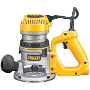 DEWALT Router, Variable Speed, D-Handle, Soft Start, 2-1/4 HP (DW618D)(D-Handle Router Only)