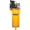 imageDEWALT 60 Gallon Stationary Vertical Air Compressor 5 HP OIL Lube 230 Volt 65 dB  Ideal Electric Air Compressor for home tradesmen and industrial users