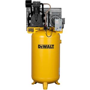 DeWalt DXCMV7518075 Two-Stage Cast Iron Industrial Air Compressor, 80-Gallon