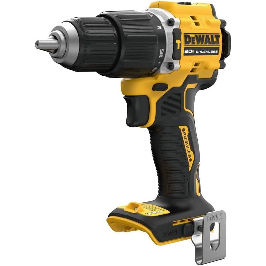 imageDEWALT DCD799B 20V MAX ATOMIC COMPACT SERIES Brushless LithiumIon 12 in Cordless Hammer Drill Tool Only