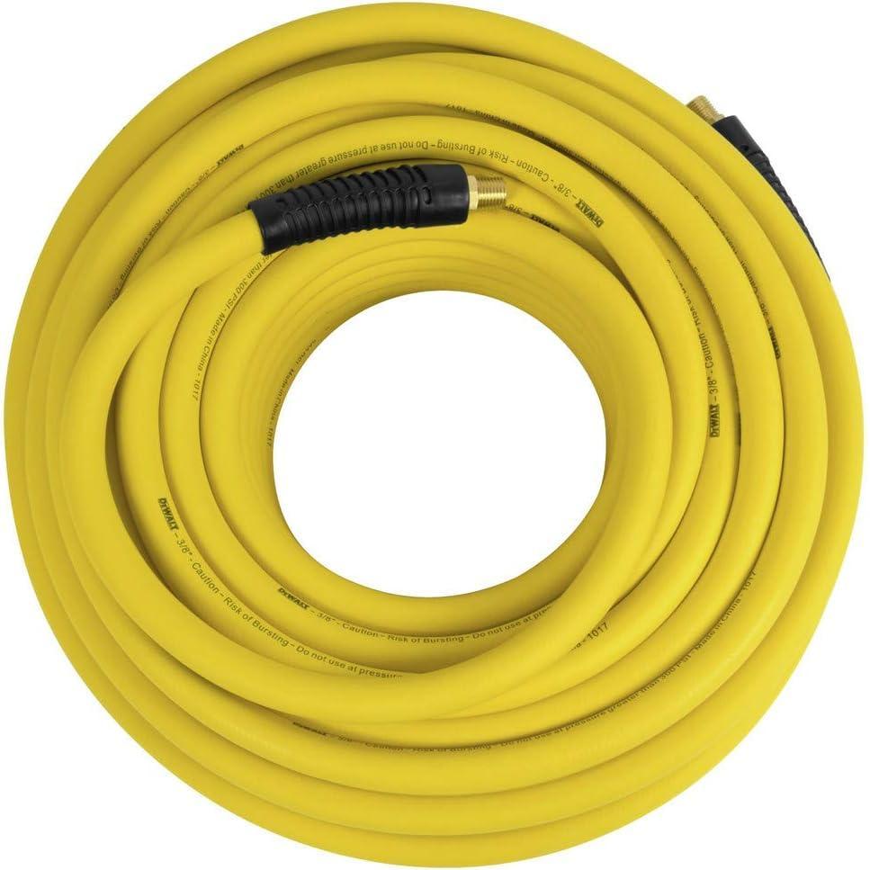 imageDEWALT DXCM0120202 38 x 100 Premium Rubber Hose  Yellow100 feet x 38 inches