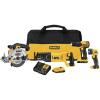 imageDEWALT 20V MAX Power Tool Combo Kit 4Tool Cordless Power Tool Set with 2 Batteries and Charger DCK423D2Combo Kit