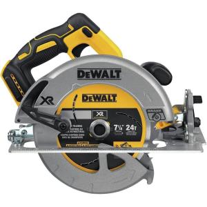 DEWALT 20V MAX Circular Saw Cordless with Brake, 7-1/4 Inch, Tool Only (DCS570B)(Circular Saw Only)