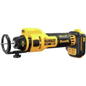 DEWALT 20V MAX Drywall Cutting Tool, Cut Out Tool, 2 Batteries and Charger Included (DCE555D2)(Bare Tool Only)
