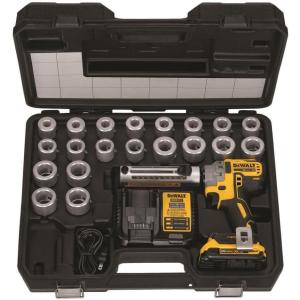 DEWALT DCE151TD1 20V MAX* XR Cordless Cable Stripper Kit(Wire Stripper)