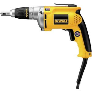 DEWALT Drywall Screw Gun, 6.3-Amp (DW272), Yellow(Screw Gun Only)