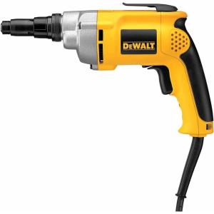 DEWALT Drywall Screw Gun, 6.5-Amp (DW268), Yellow(Screwdriver Only)