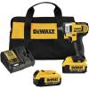 imageDEWALT 20V MAX Cordless Impact Wrench Kit with Hog Ring 38Inch DCF883M2Impact Wrench Kit Only