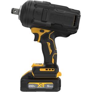 DEWALT 20V MAX XR 3/4 Inch Cordless Impact Wrench Kit with POWERSTACK Battery and Charger (DCF964GH1)
