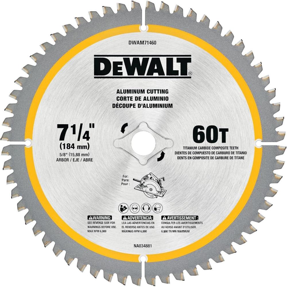 imageDEWALT 714In 60T Aluminum Saw Blad DWAM71460