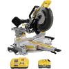 imageDEWALT 20V MAX XR 12 in Double Bevel Sliding Miter Saw Kit DCS785WW1