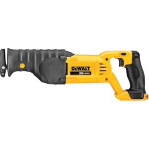 DEWALT 20V MAX Reciprocating Saw, 3,000 Strokes Per Minute, Variable Speed Trigger, Bare Tool Only (DCS380B), Yellow(Recip Saw Only)