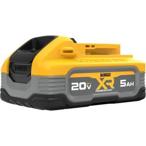 DEWALT 20V MAX XR Battery, Lithium Ion, 5.0Ah (DCB205)(20V MAX XR POWERSTACK)