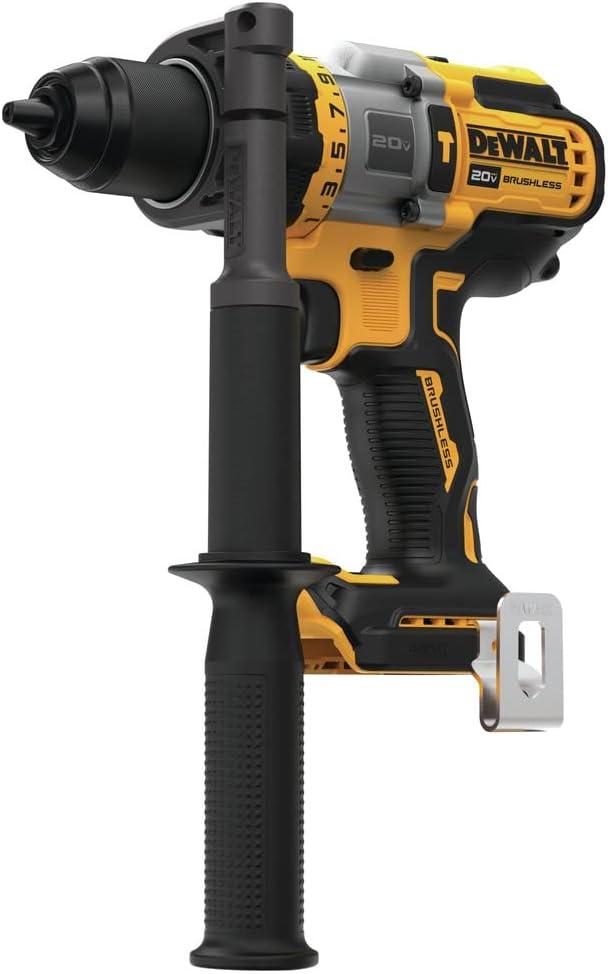 imageDEWALT DCK2100D1T1 20V MAX Brushless Cordless 2Tool Kit Including Hammer DrillDriver with FLEXVOLT ADVANTAGE