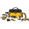 imageDEWALT 20V MAX Power Tool Combo Kit 6Tool Cordless Power Tool Set with 2 Batteries and Charger DCK675E1M1