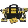 imageDEWALT 20V MAX XR Cordless Drill Combo Kit Hammer Drill amp Impact Driver with Battery and Charger Included Power Detect Technology DCK299D1W1