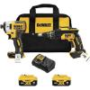 imageDEWALT 20V MAX XR Drywall Screw Gun and Impact Driver Power Tool Combo Kit 2 Batteries and Charger Included DCK268P2