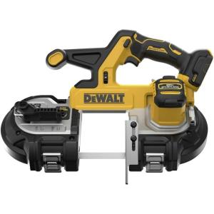 DEWALT 20V MAX XR Bandsaw, Brushless Motor, Portable and Cordless, 3-3/8 Inch Cut Capacity, 5Ah Battery and Charger Included (DCS378P1)(Bare Tool Only)
