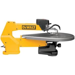 DEWALT Scroll Saw, 1.3 Amp, 20 in Steel Blade, With Variable-Speed Trigger, For Precise Cuts (DW788)(Scroll saw)