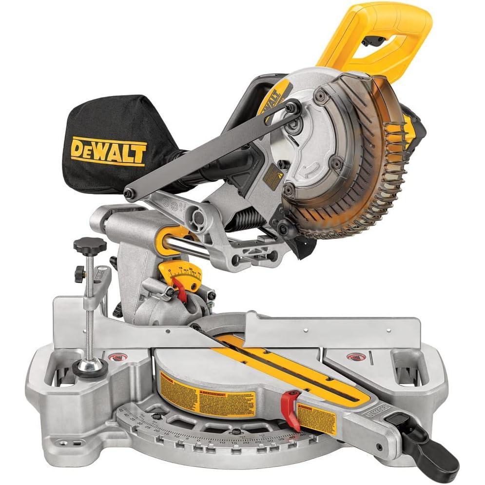 imageDEWALT 20V MAX 714Inch Miter Saw Cordless DCS361M120V 714Inch Miter Saw