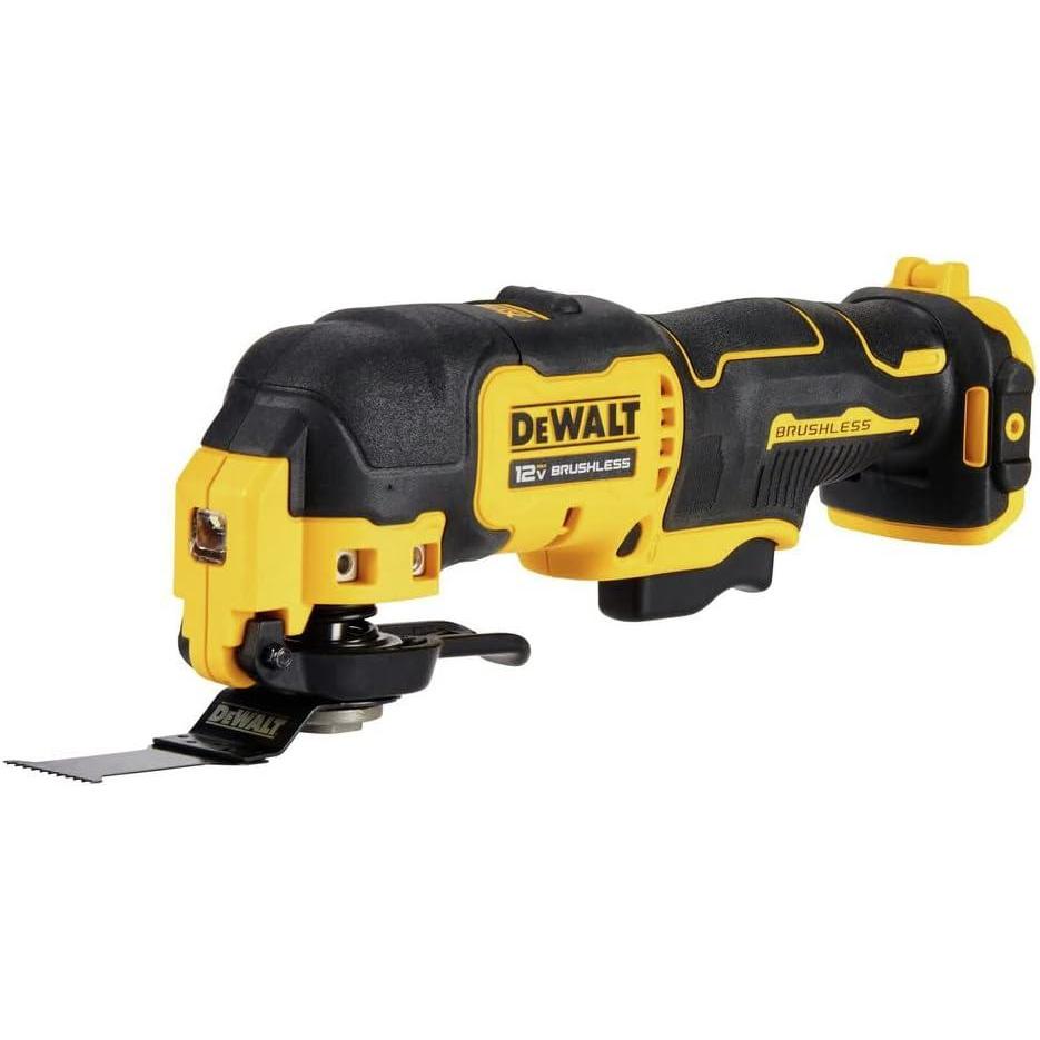 imageDEWALT XTREME 12V MAX Brushless Cordless Oscillating Tool with Blades and Adaptor Bare Tool Only DCS353BXTREME Oscillating Tool