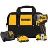imageDEWALT XTREME 12V MAX Cordless Screwdriver 14Inch 2Ah Batteries DCF601F2