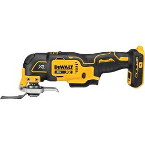 DEWALT 20V Oscillating Tool, Cordless, Wood Blades, Sandpaper, Tool Bag, Battery and Charger Included (DCS356SD1)(Tool Only)