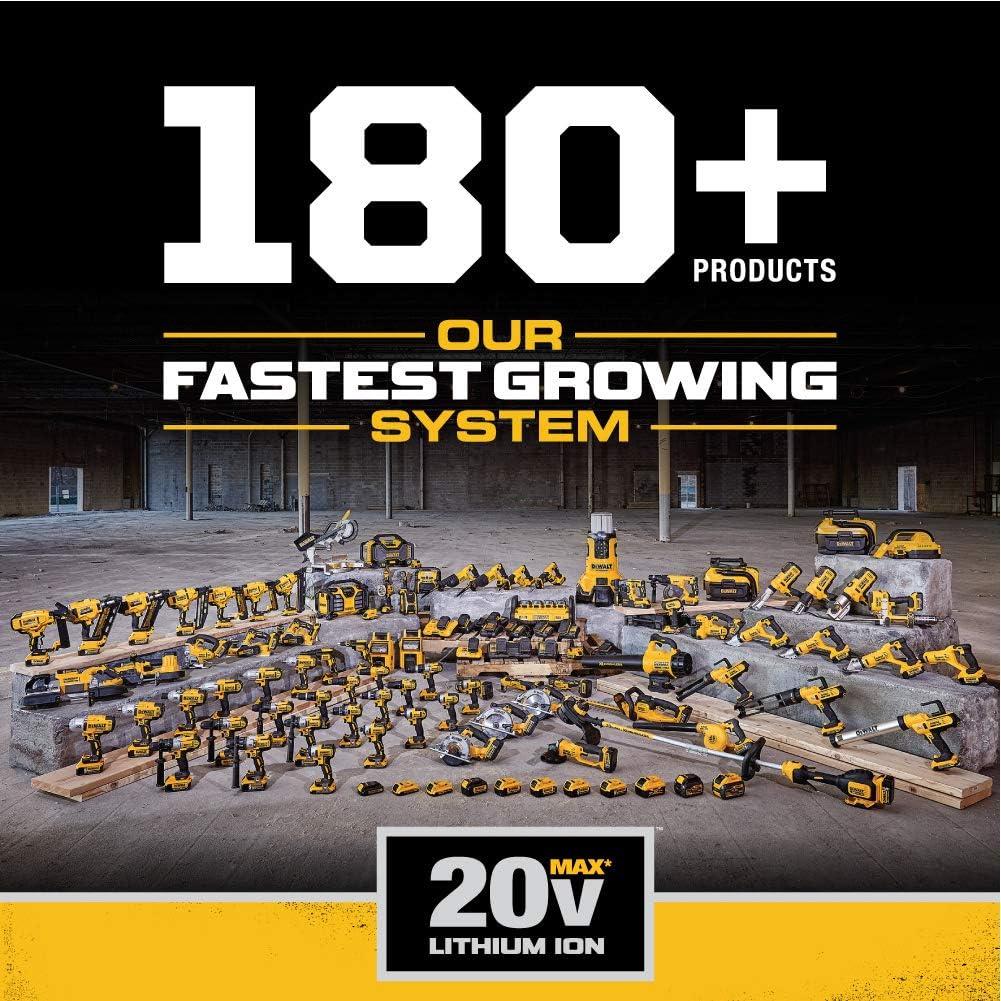 imageDEWALT 20V MAX Bluetooth Radio 100 ft Range Portable for Jobsites DCR025Jobsite Radio Only