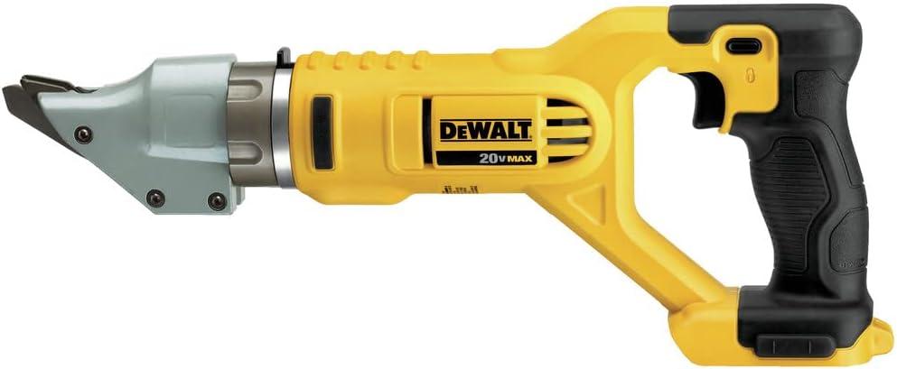 imageDEWALT 20V MAX Metal ShearCutter Cordless 360 Degree Pivoting Head Cuts 14GA Material Bare Tool Only DCS494B