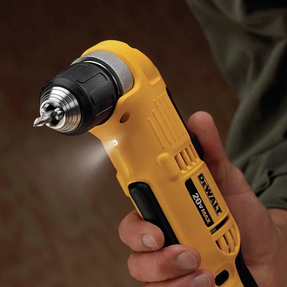 imageDEWALT DCD740C1 Right Angle Drill Kit Yellow 05DrillDriver Set
