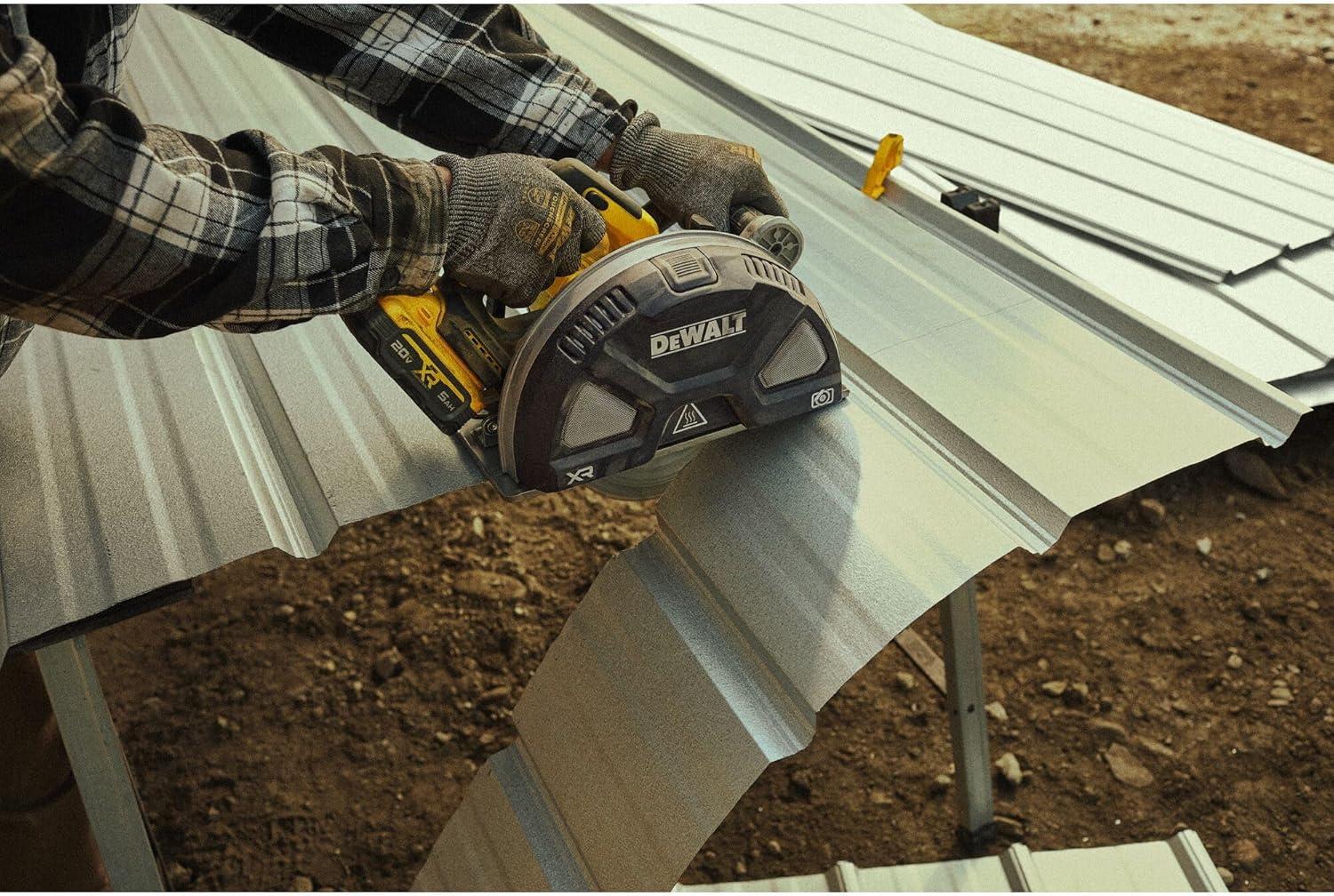 imageDEWALT DCS373B 20V Max Lithium Ion Metal Cutting Circular Saw Tool Only20V MAX XR Tool Kit