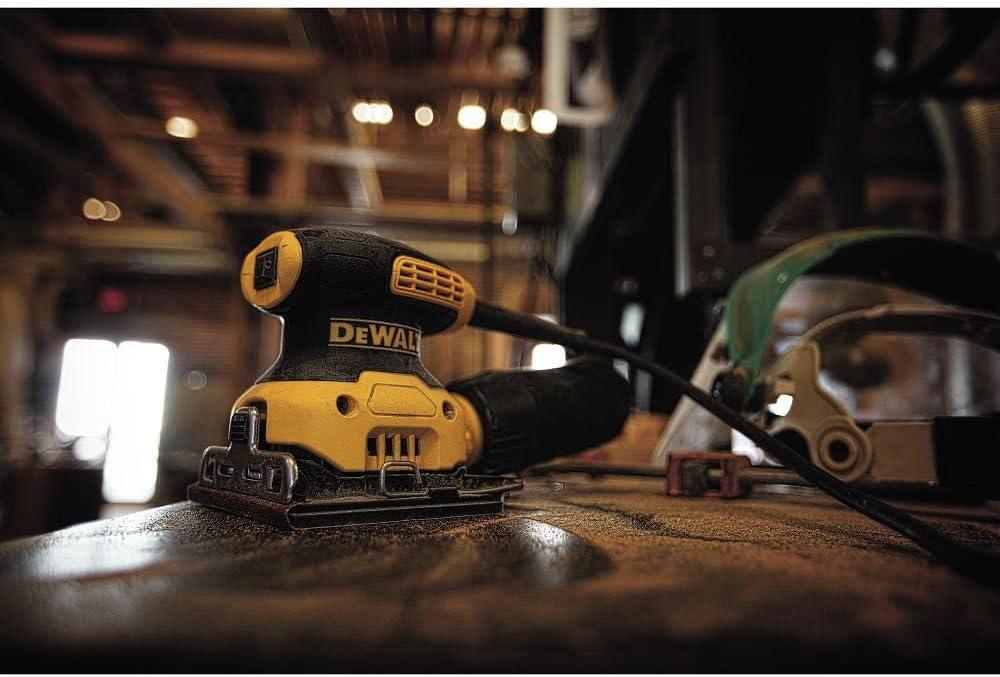 imageDEWALT Electric Sander 14 Sheet 14 000 OPM DWE6411Sander Only