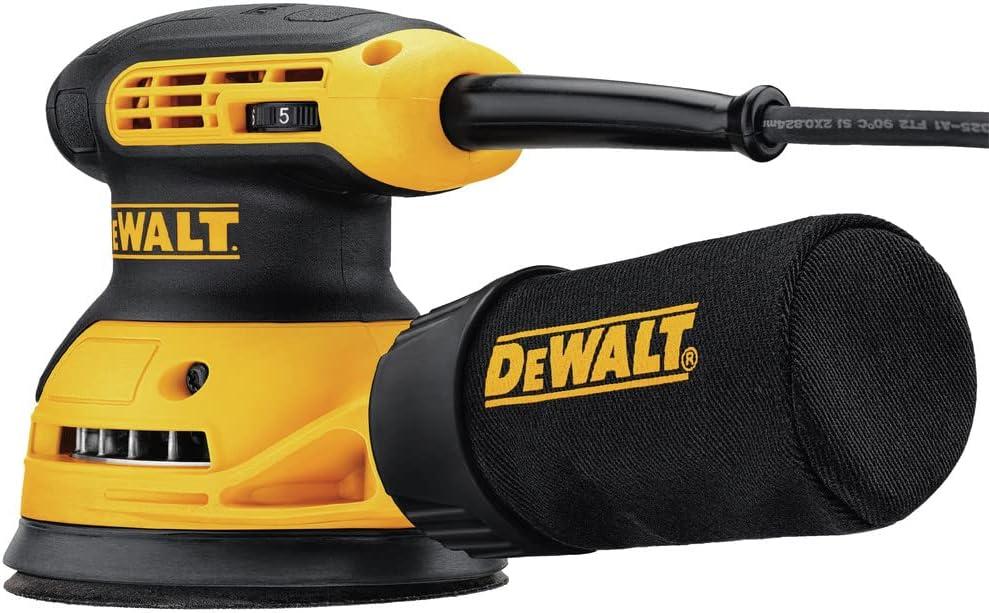 imageDEWALT Orbital Sander Kit 5Inch Variable Speed DWE6423KSander