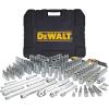 imageDEWALT 192 Pcs Mechanics Tool Set 12 14 38 Socket Set SAE and Metric Socket Wrench Set Hard Shell Tool Box DWMT75049Mechanics Tool Set