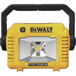 DEWALT 12V/20V MAX LED Work Light, Compact with 360 Degree Rotating Handle, 2000 Lumens of Brightness, Cordless, Bare Tool Only (DCL077B)