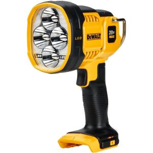 DEWALT 20V MAX LED Work Light, Handheld Spotlight with 508 Yard Distance, Pivoting Head, 1500 Lumens, Cordless, Battery Not Included (DCL043)(Spotlight)